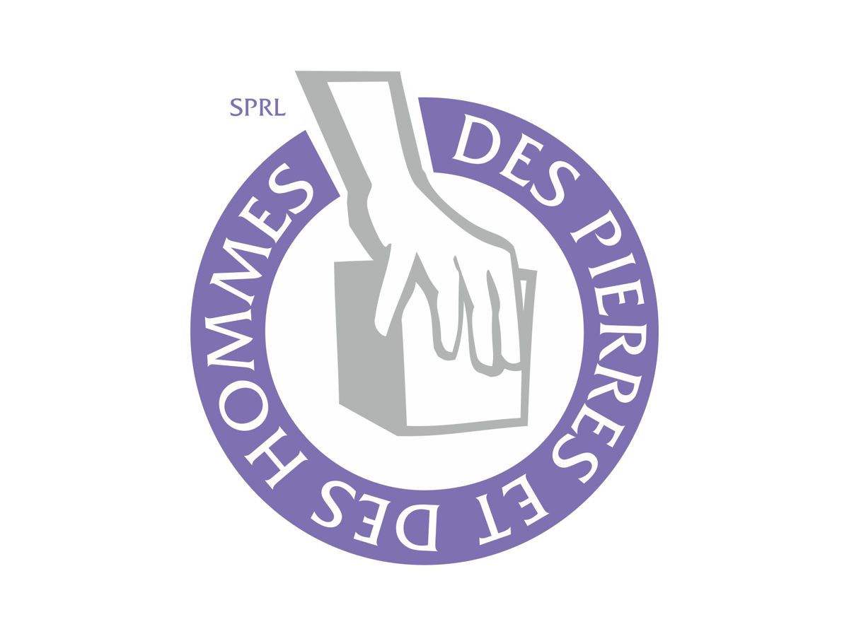 Logo pour indépendant actif dans les aménagements pavés Des Pierres et des Hommes